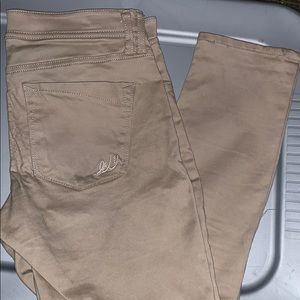 Khaki EXPRESS Jeggings